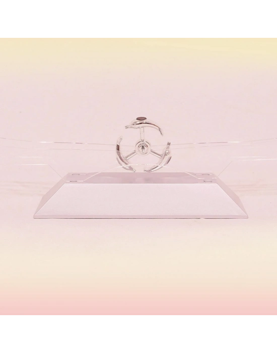 ®  Dekoratif Masa Üstü Obje Manyetik Kinetik Orbital Dönen Yunuslar