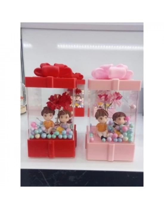 Dekoratif Müzikli Hediye Kutusu