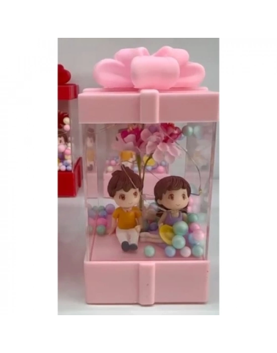 Dekoratif Müzikli Hediye Kutusu