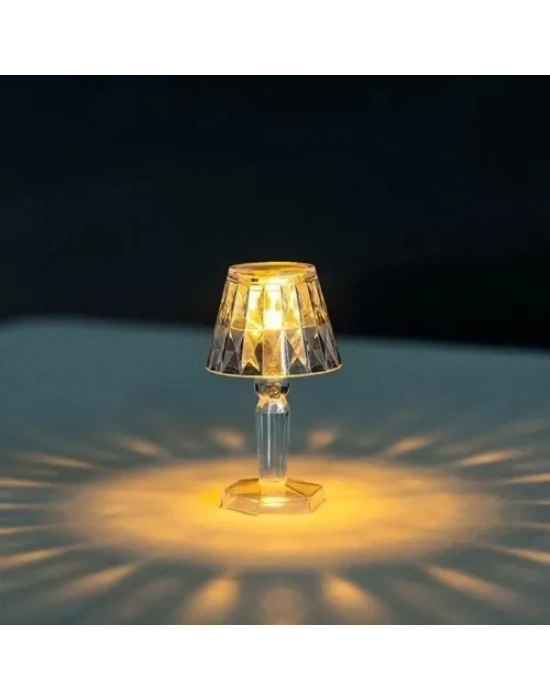 Dekoratif Pilli LED Masa Lambası 12Li