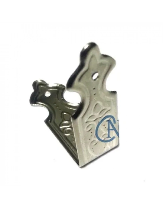 Dekoratif Sandık, Kutu Kenarı, 11x32mm, Nikel, 100 Adet