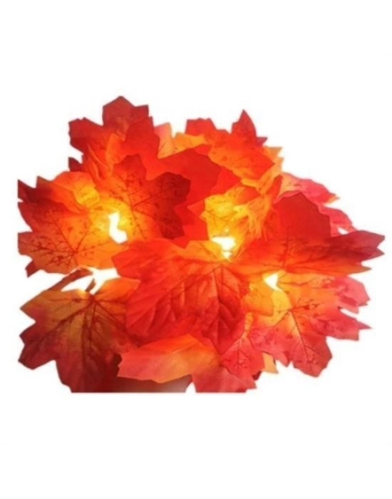 Dekoratif Sonbahar Yapraklı Şerit LED Işık