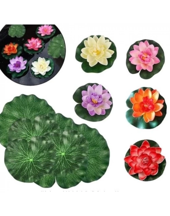 Dekoratif Yapay Lotus Çiçeği