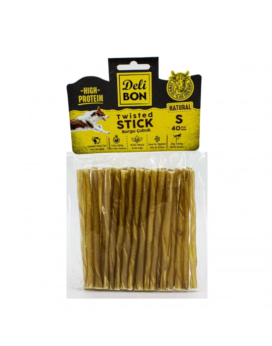 Delibon Deri Burgu Çubuk 40 Adet Natural