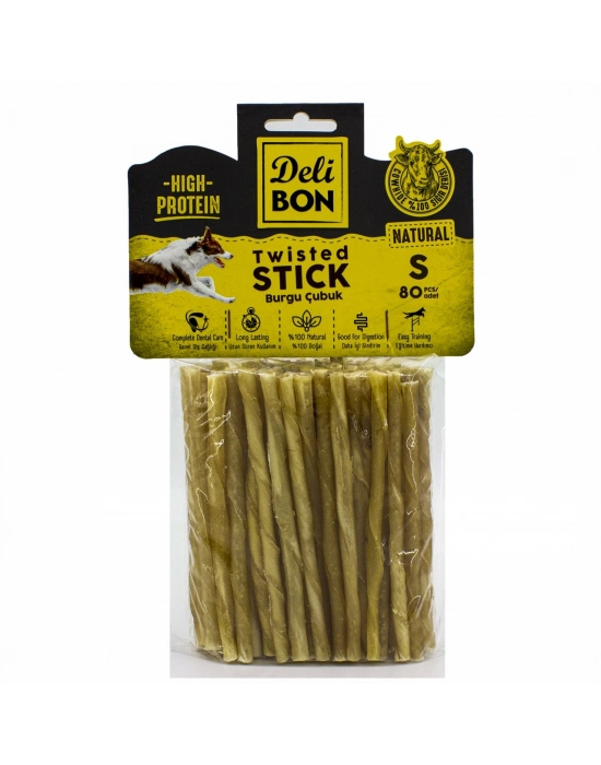 Delibon Deri Burgu Çubuk 80 Adet Natural