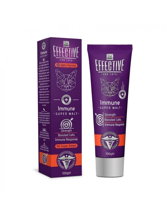 Delibon Effective Immun Bağışıklık Destekleyici Kedi Malt Macunu 100 gr