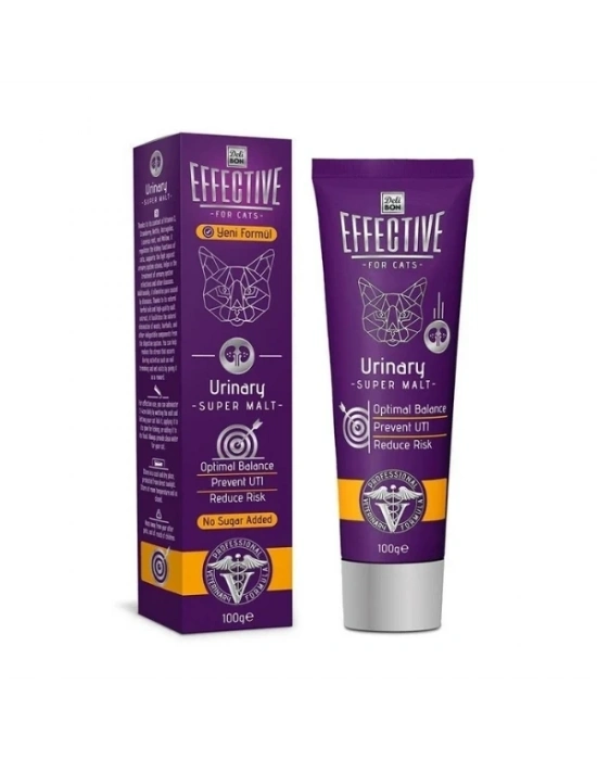 Delibon Effective Üriner Sistem Destekleyici Kedi Malt Macunu 100 gr