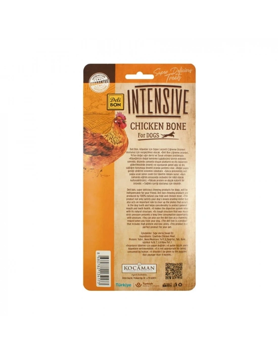 Delibon İntensive Tavuklu Kemik - 7Cm 4 lü Paket