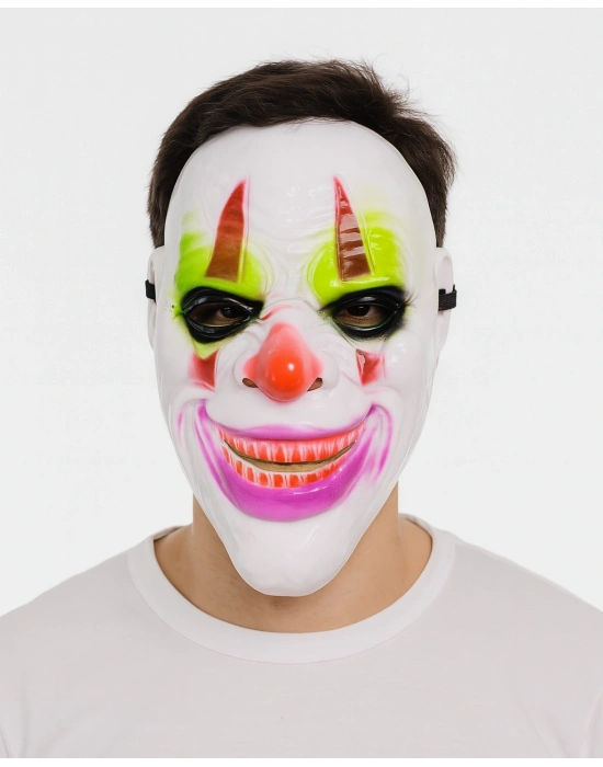 Delirten Gülüş Psikopat Palyaço Temalı Joker Maskesi