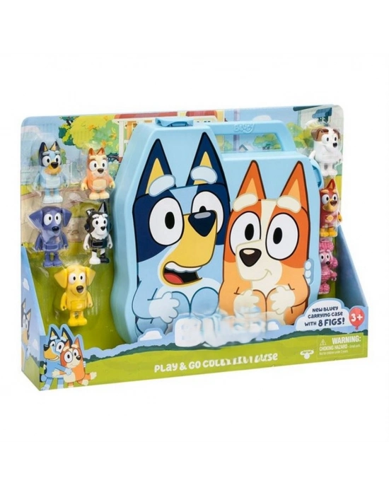 Delüks Taşıma Çantası ve 8li Figür Seti