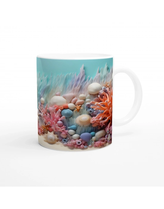 Deniz Kabuğu Bahçesi Kupa Bardak