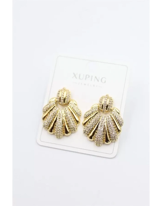 Deniz Kabuğu Küpe - Altın