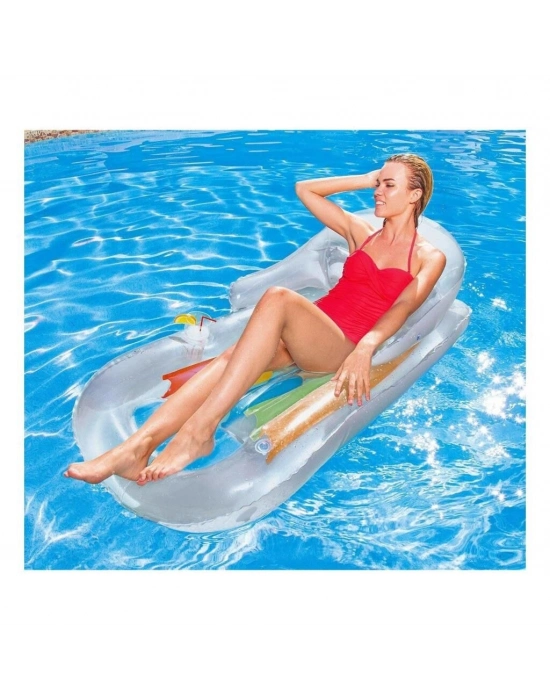 Deniz Yatağı Sultan Lüks Yatak 157x89 Cm Gri Bestway - 43028