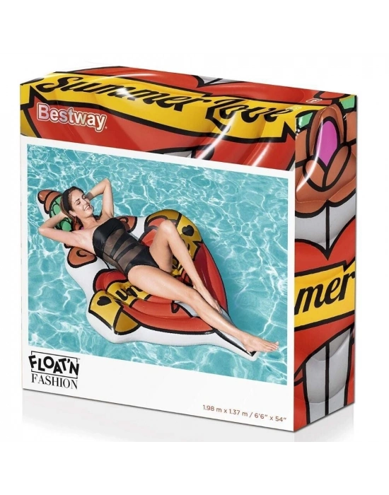 Deniz Yatağı Yaz Aşkı Dövmeli  - 43265