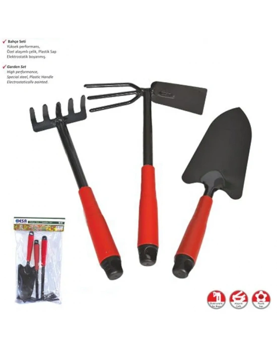 Desa Bahçe Seti - Kürek, Tırmık, Çapa