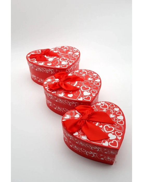 Desenli 3lü Hediye Kutusu Royaleks-MTR-1909-55