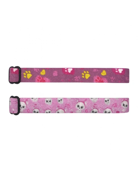 Desenli Zilli Kedi Tasması