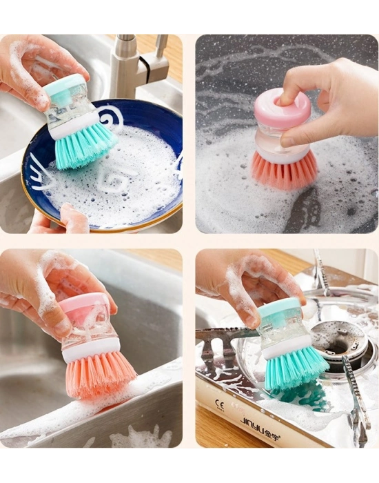 Deterjan Hazneli Bulaşık Yıkama Fırçası