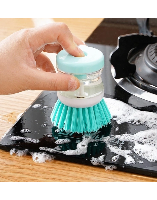 Deterjan Hazneli Bulaşık Yıkama Fırçası