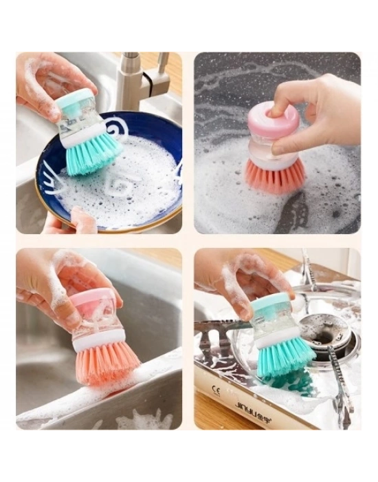 Deterjan Hazneli Bulaşık Yıkama Fırçası