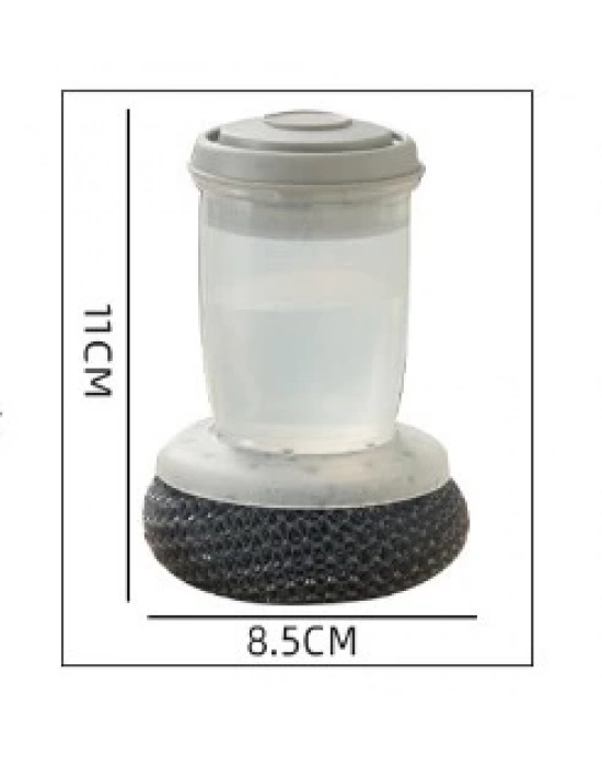 Deterjan Hazneli Telli Bulaşık Fırçası