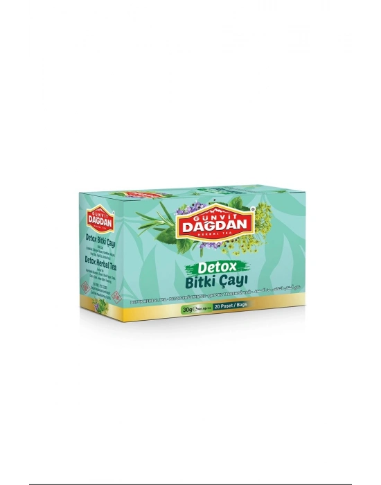 Detox Bitki Çayı Bardak Poşet 20’li mudanis