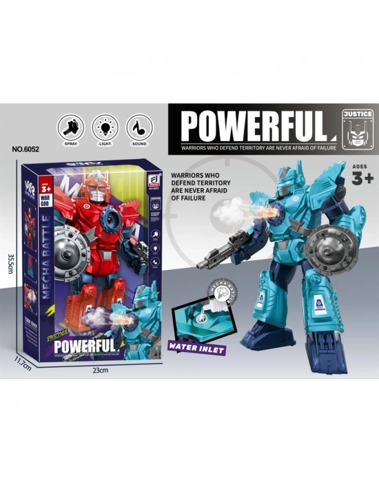 ® DF-605 IŞIKLI MÜZİKLİ BUHAR ATAN ROBOT -VRD