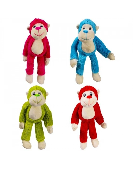 DF-G5501 - PELUŞ MAYMUN 30 CM 4 AST