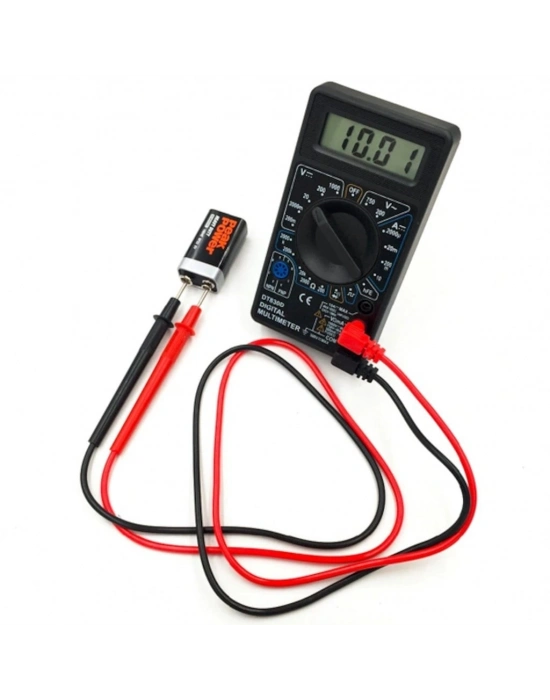 ®  Dijital Avometre Multimetre Ölçü Aleti Akım Voltaj Direnç Ölçer