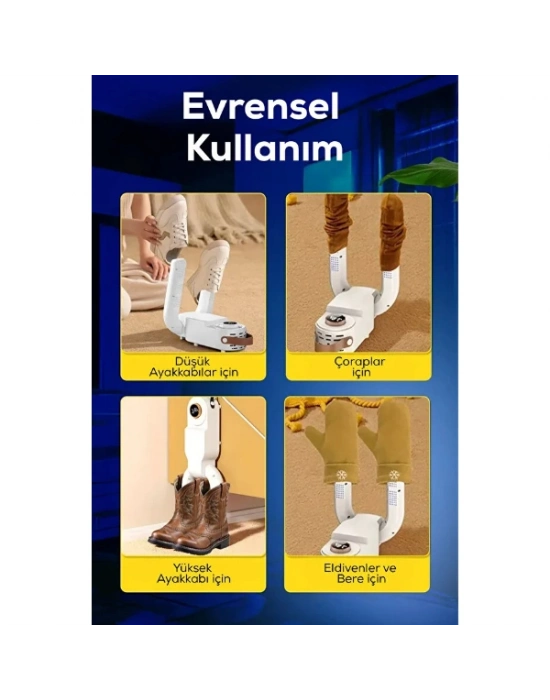 Dijital Ayakkabı Kurutma Ve Isıtma Makinesi