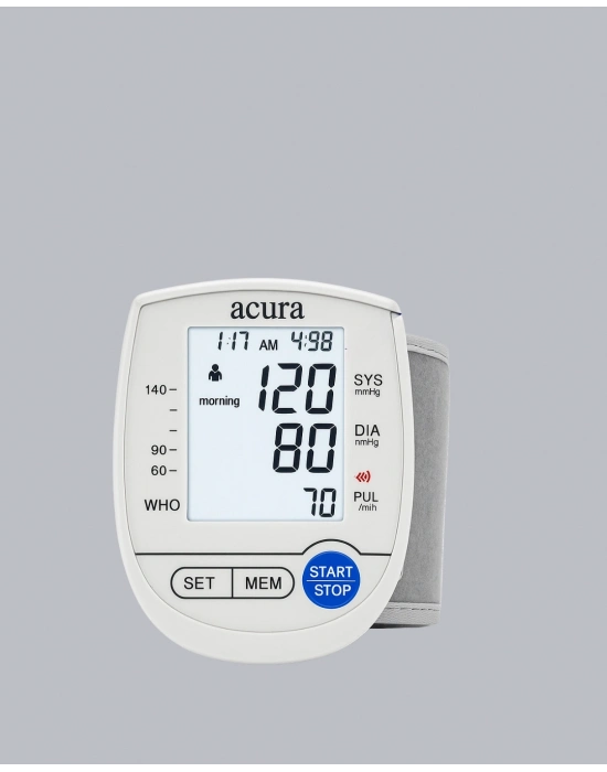 ® Dijital Bilek Tansiyon Aleti Çift Güç Kaynaklı HD Ekranlı