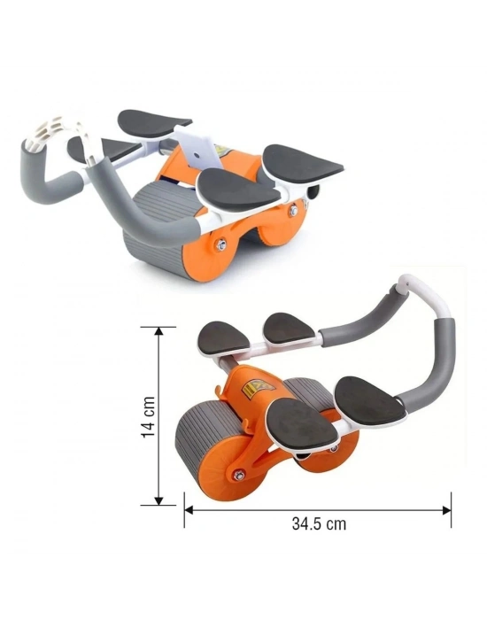 ®  Dijital Sayaçlı Çek-Bırak Mekik Aleti – Karın ve Core Güçlendirici Evde Spor Aleti