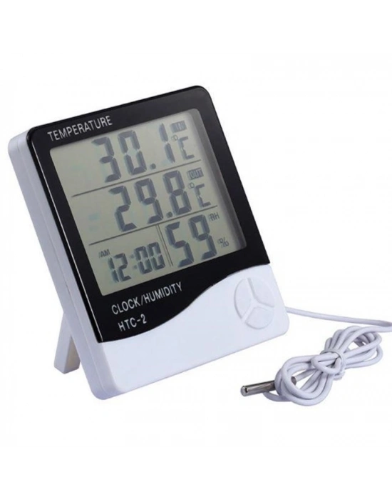Dijital Termometre Oda Isı Sıcaklık Ve Nem Ölçer
