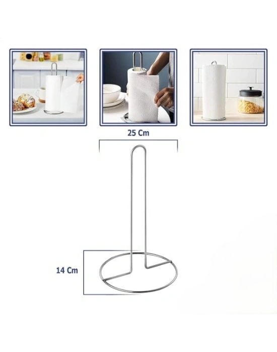 Dik Kağıt Havluluk Krom Renk