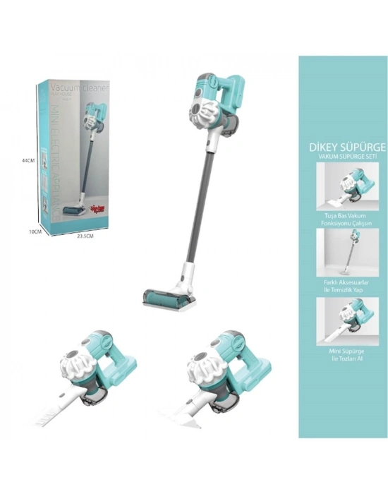 ® Dikey Elektrik Süpürgesi Yeşil-Gri (3 in1 ) Kapalı Kutu