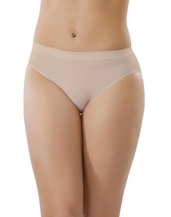 Dikişsiz İz Yapmaz Bayan Slip Külot 11000 Ten