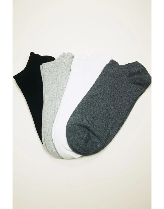 Dikişsiz Kadın Bilek Çorap Dört Mevsim Yumuşak Doku 4 Çift