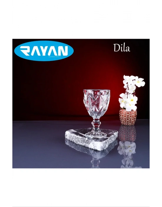 Dila 6lı Kahve Yanı Bardak Royaleks-RYG8006