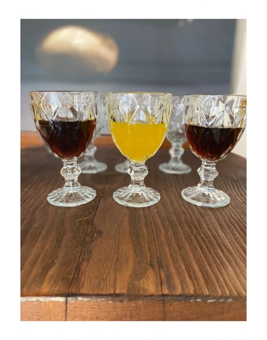 Dila Kahve Yanı Su Bardak 6’lı Royaleks-RYG8006