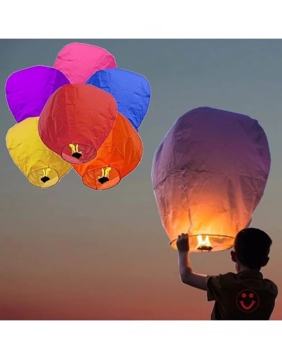 Dilek Feneri Gece Gökyüzü Dilek Balonu