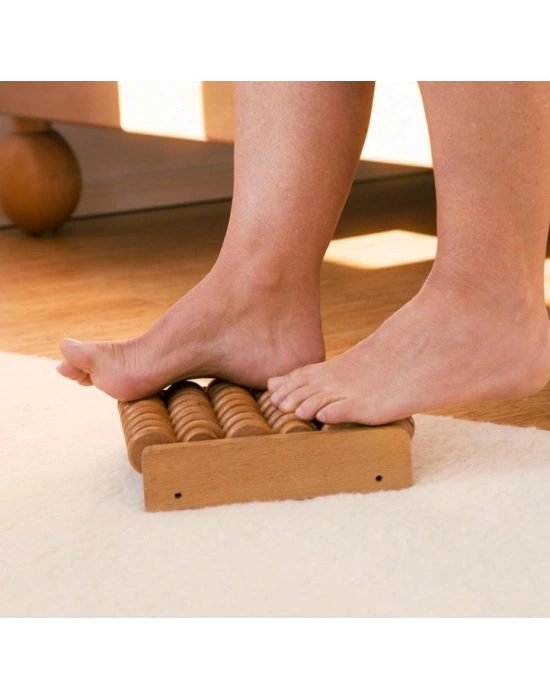 Doğal Ahşap Ayak Masaj Aleti
