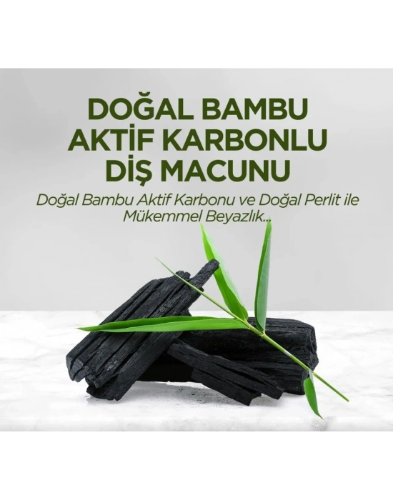 Doğal Bambu Karbonlu Diş Macunu 90 Gr