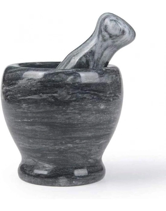 Doğal Cilalı Mermer Havan