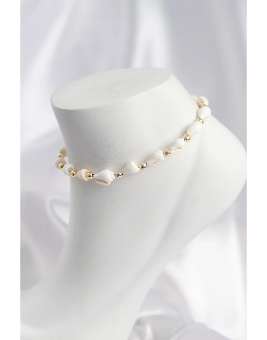 Doğal Deniz Kabuğu Model Halhal