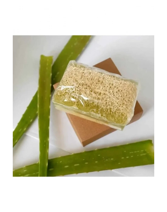 Doğal Kabak Lifli Alovera Sabunu