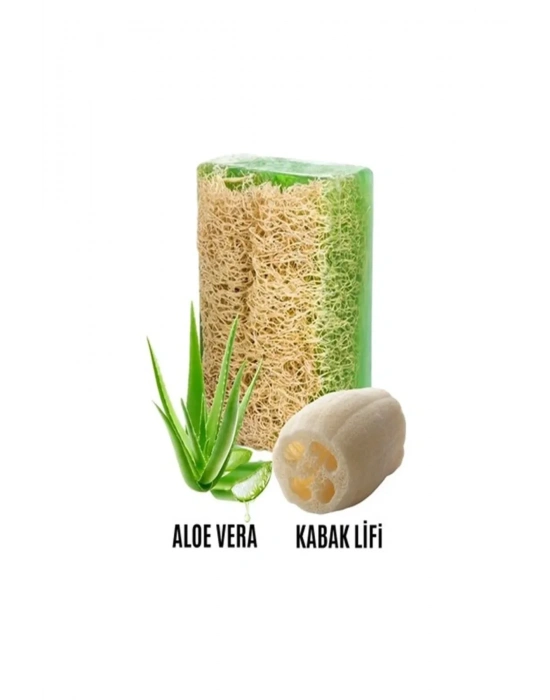 Doğal Kabak Lifli Alovera Sabunu