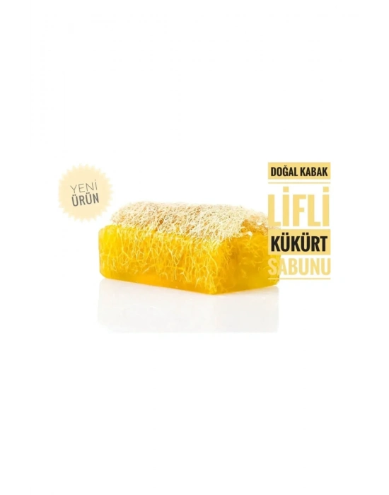 Doğal Kabak Lifli Kükürt Sabunu