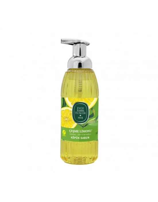 Doğal Zeytinyağlı Köpük Sabun 500 ml Çeşme Limonu