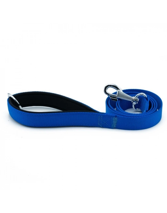 Doggie Comfort Köpek Gezdirme Kayışı 2,5*120 cm Mavi