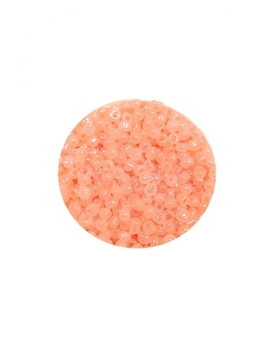 Dökme Cam Kum Boncuk (11/0) 2 mm - 20 Gram -  Pudra - BNC025